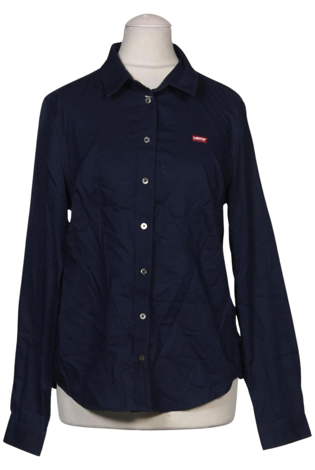 Levis Womens Blouse Navy Size S Cotton 4
