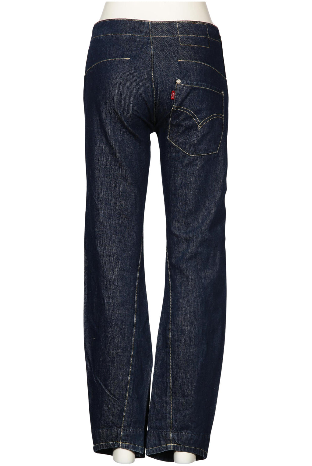 Levis Damen Jeans Navy Blue W28 Lyocell Cotton 4