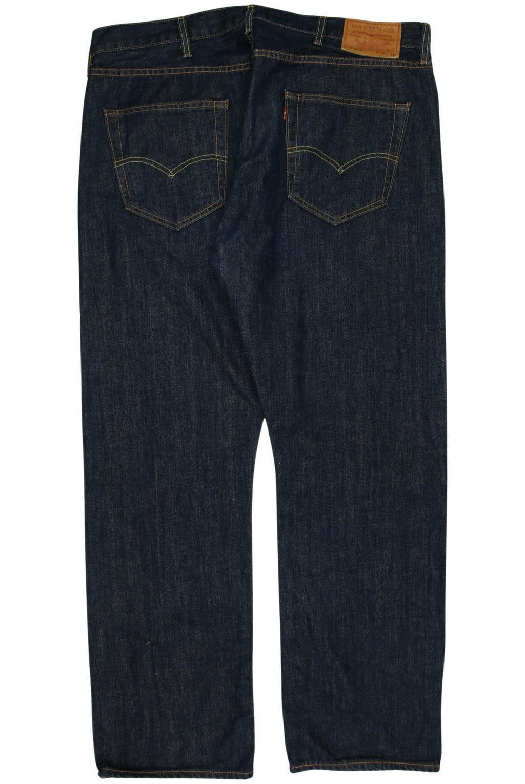 Levis Damen Jeans Navy W38 Cotton Leather 3