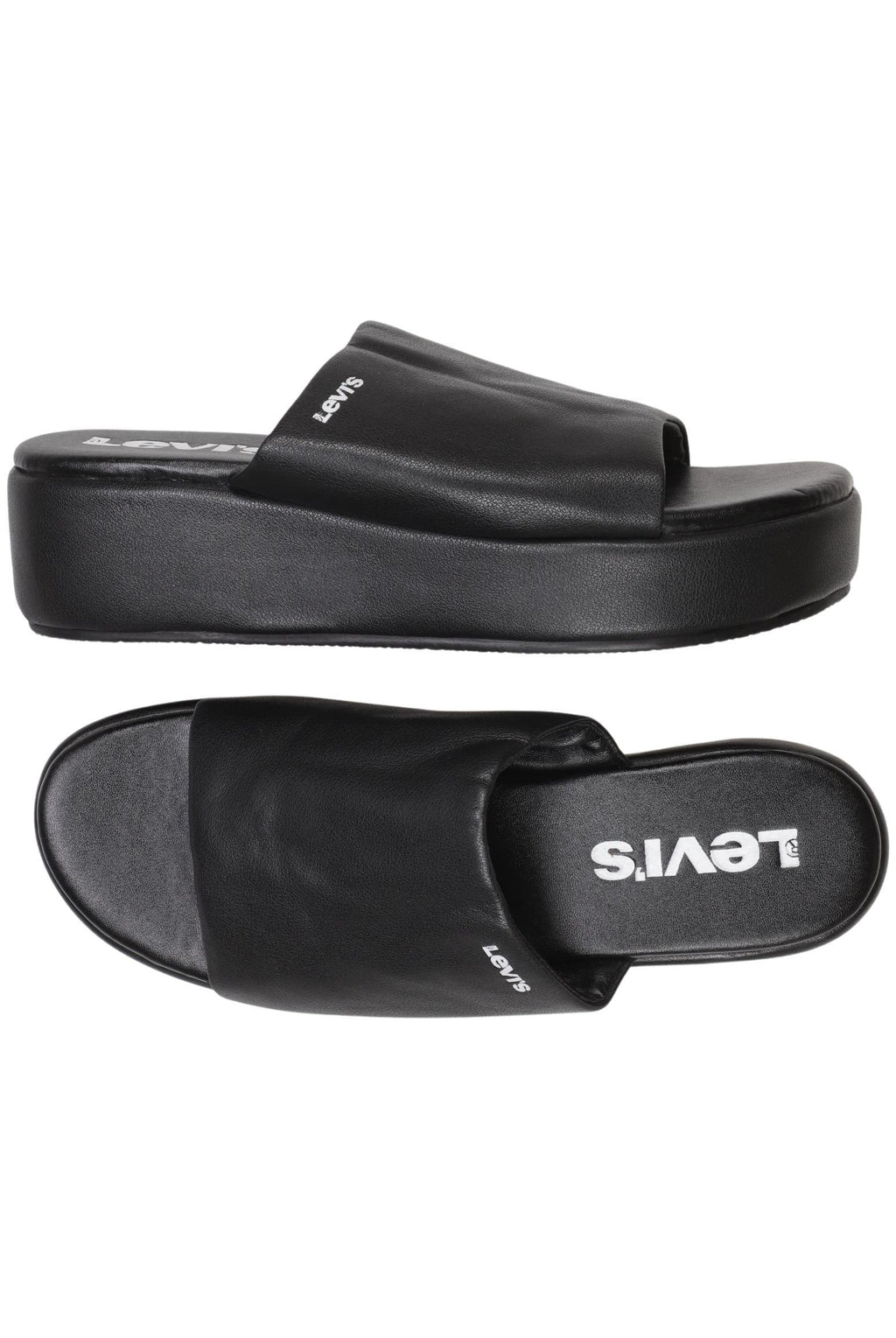 Levis Womens Sandals Black EU 40 Synthetic Leather 2