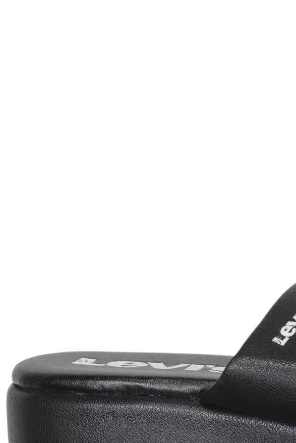 Levis Womens Sandals Black EU 40 Synthetic Leather 3