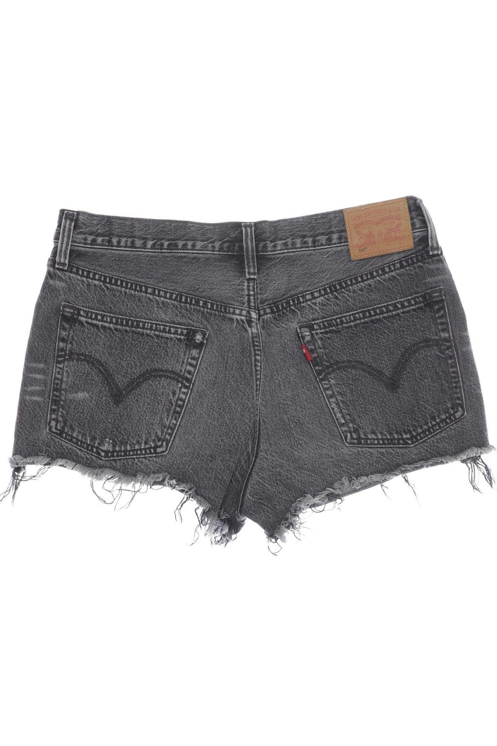 Levis Damen Shorts Gray Cotton Size W30 10