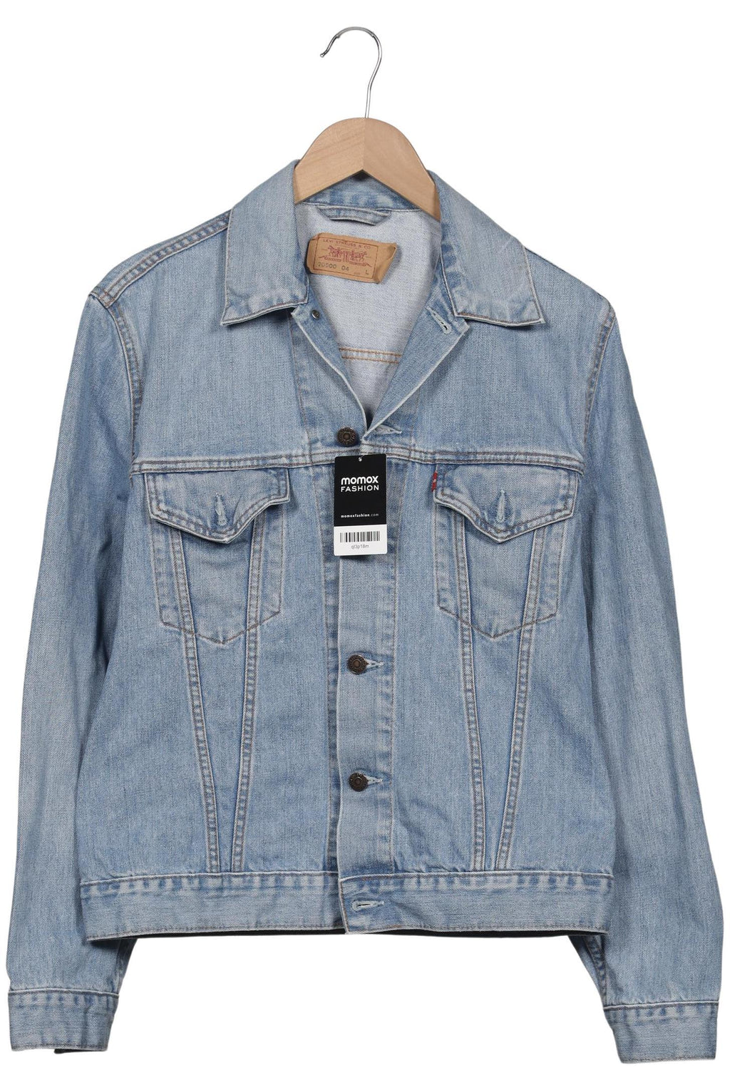 Levi's Men Jacket Light Blue L Cotton 5