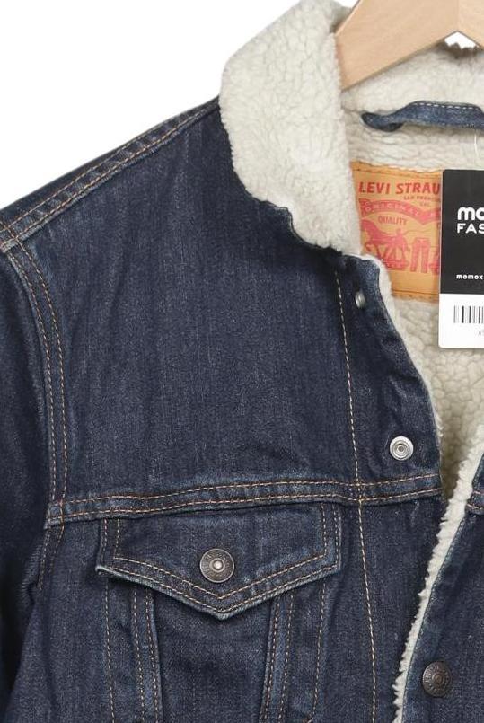 Levi's Men Jacket Navy Blue Size S Cotton Synthetic 5