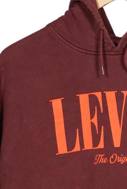 Levi's Hoodie Bordeaux L Cotton 4