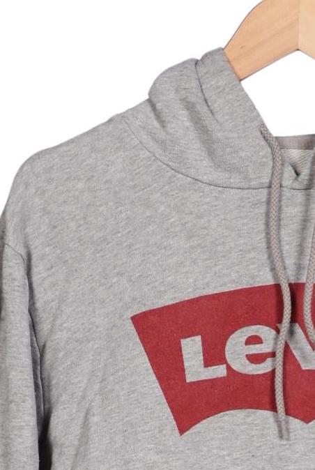 Levi's Herren Kapuzenpullover Grau XL Baumwolle 7