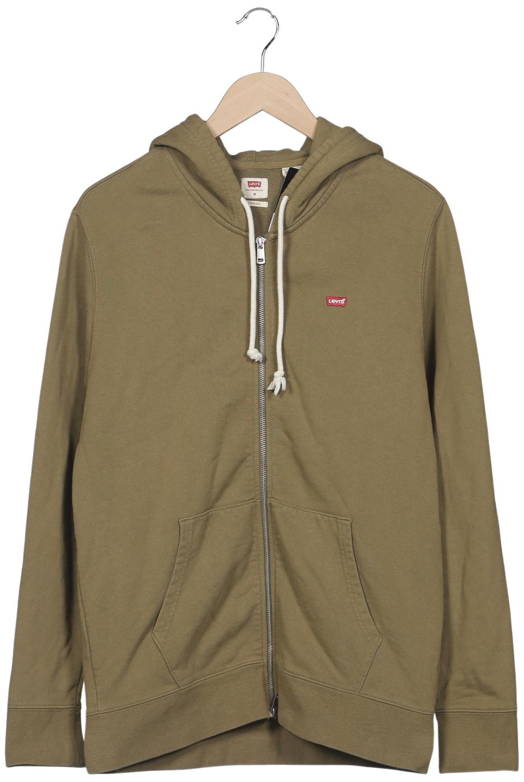 Levi's Men Hoodie Green M Cotton 5
