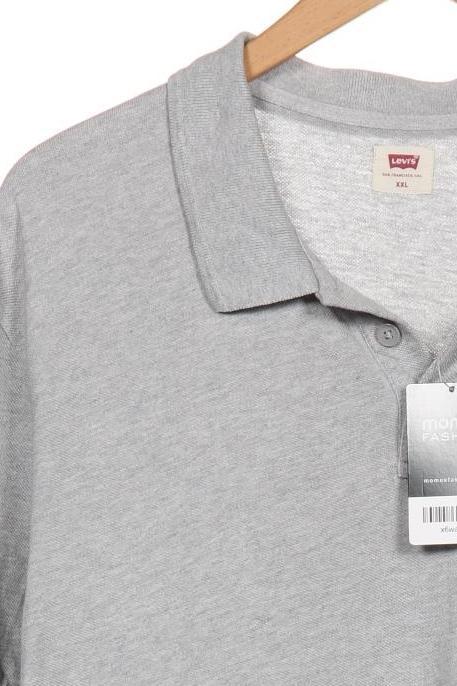 Levi's Herren Poloshirt Grau XXL Baumwolle 4