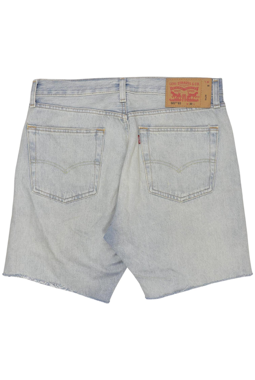 Levi's Herren Shorts Hellblau W33 Baumwolle 4