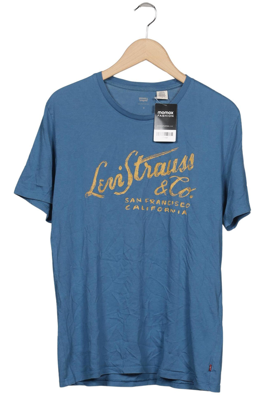 Levis T-Shirt Blue M Cotton 7
