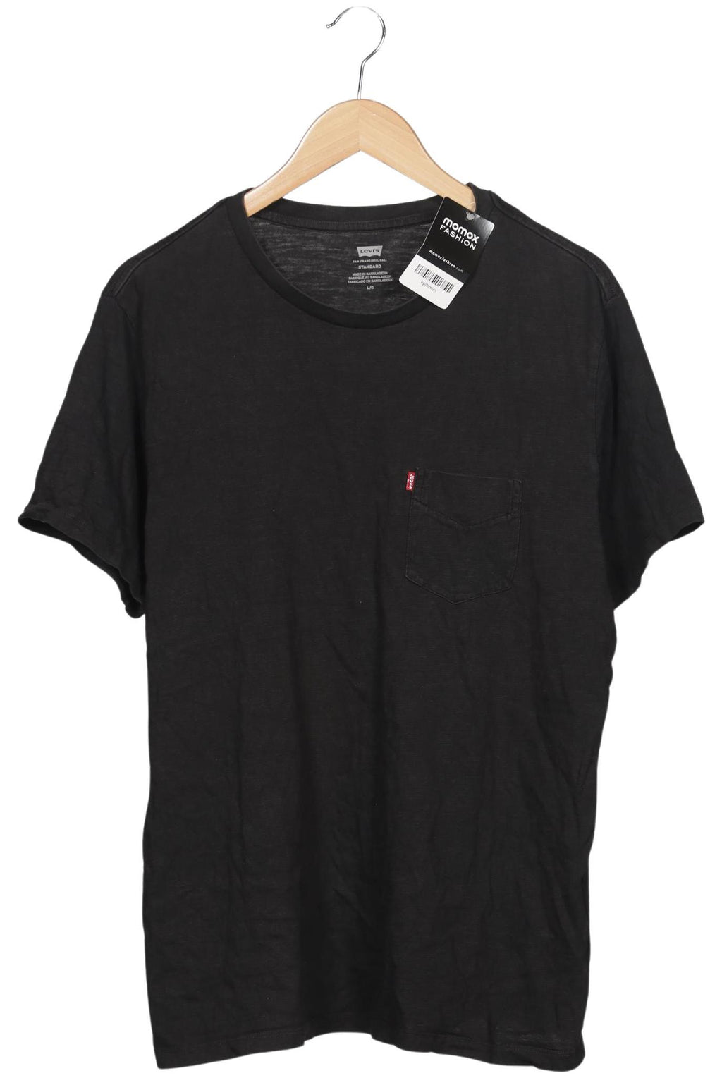 Levis T-Shirt Black L Cotton 9