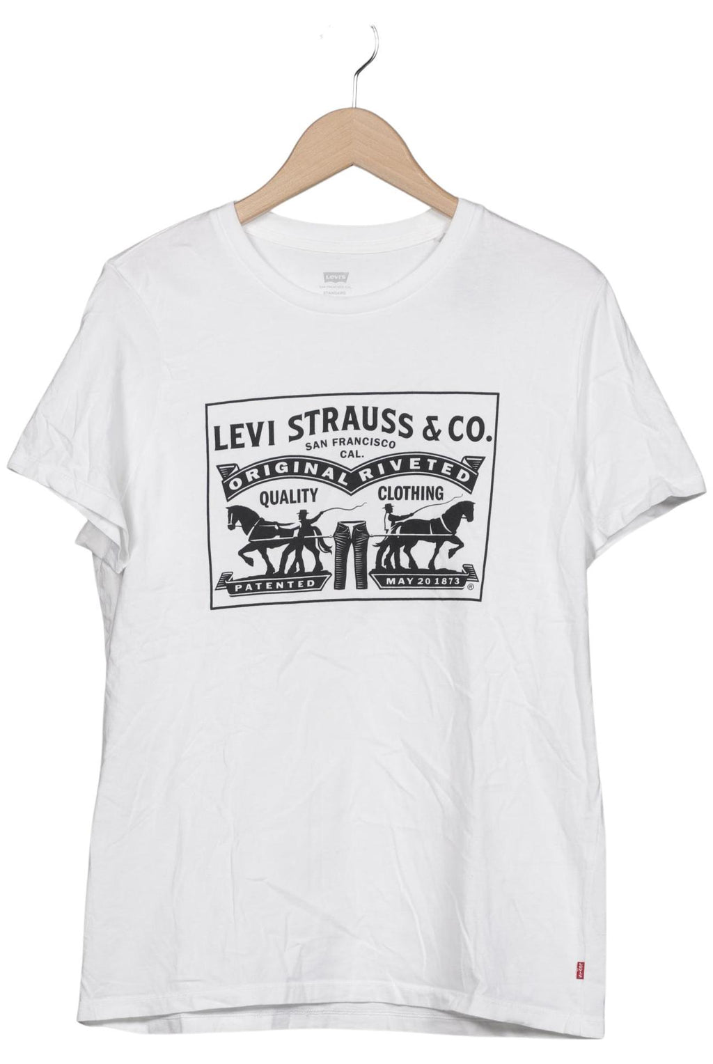 Levis Herren T-Shirt, Weiß, Gr. M 4