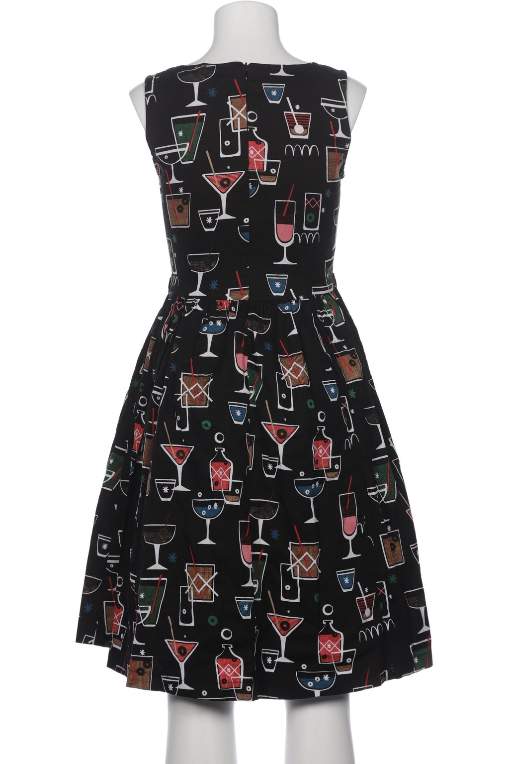 Lindy Bop Damenkleid, Schwarz, Gr. EU 36 3