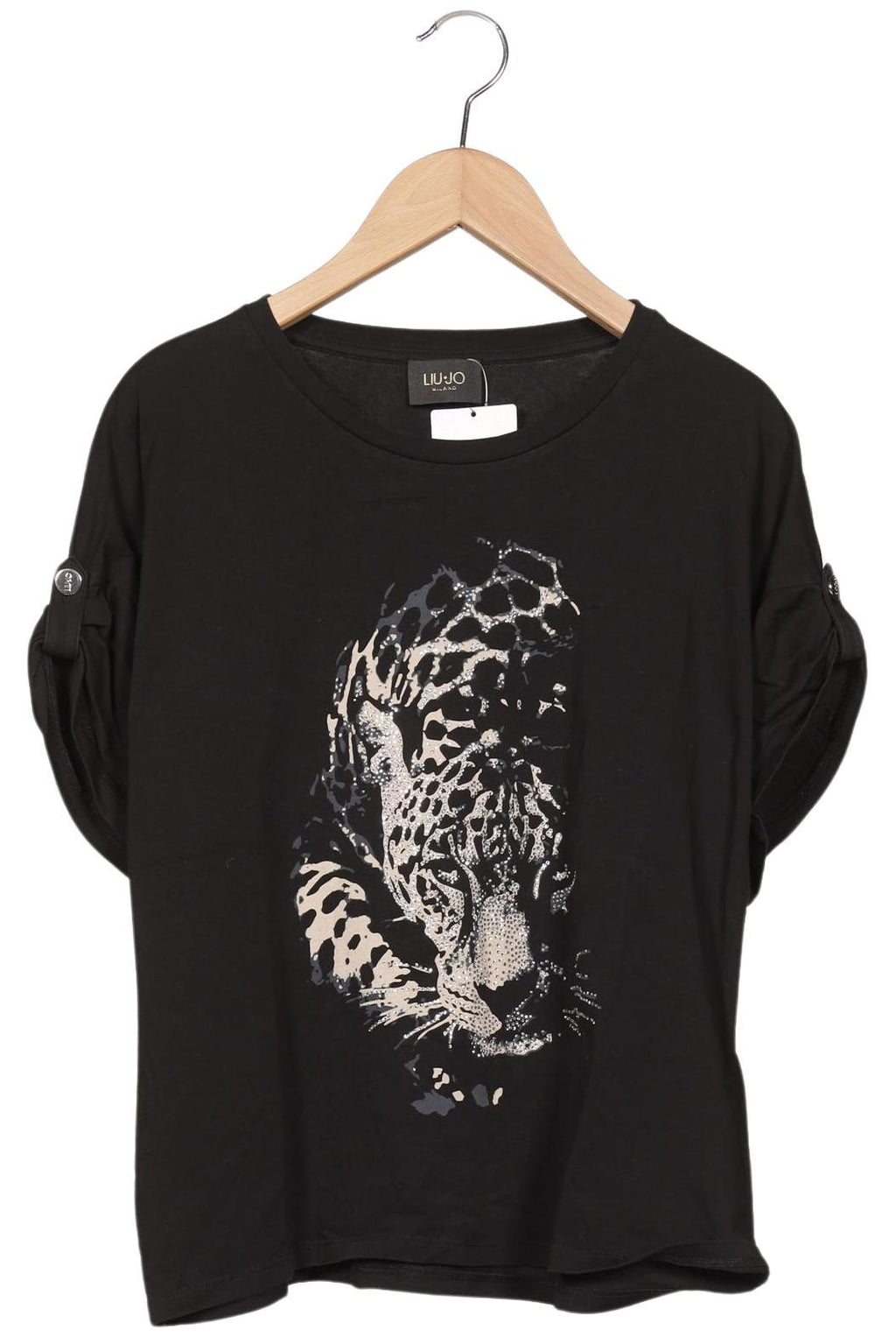 Liu Jo T-Shirt Black EU 34 2