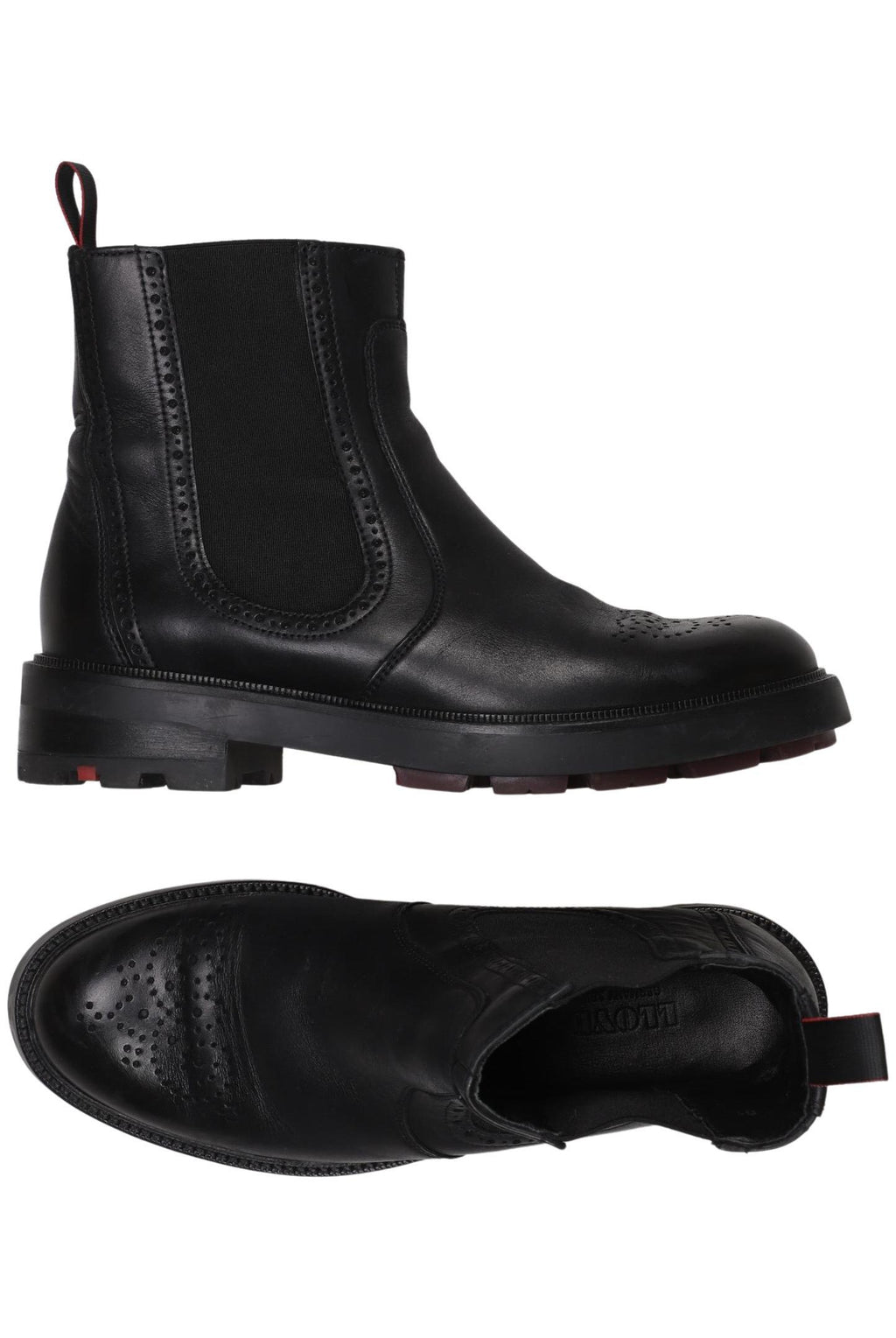 Lloyd Women Ankle Boot Black EU 38 Leather Second Hand 5