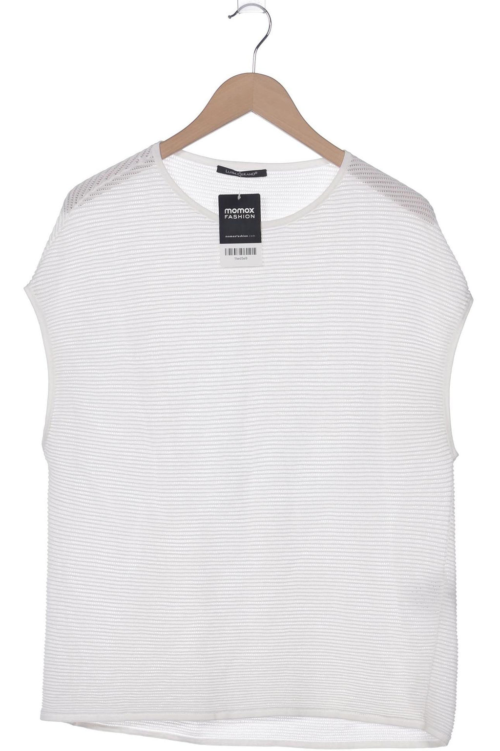 Luisa Cerano Women's Sweater Cream White EU 40 4