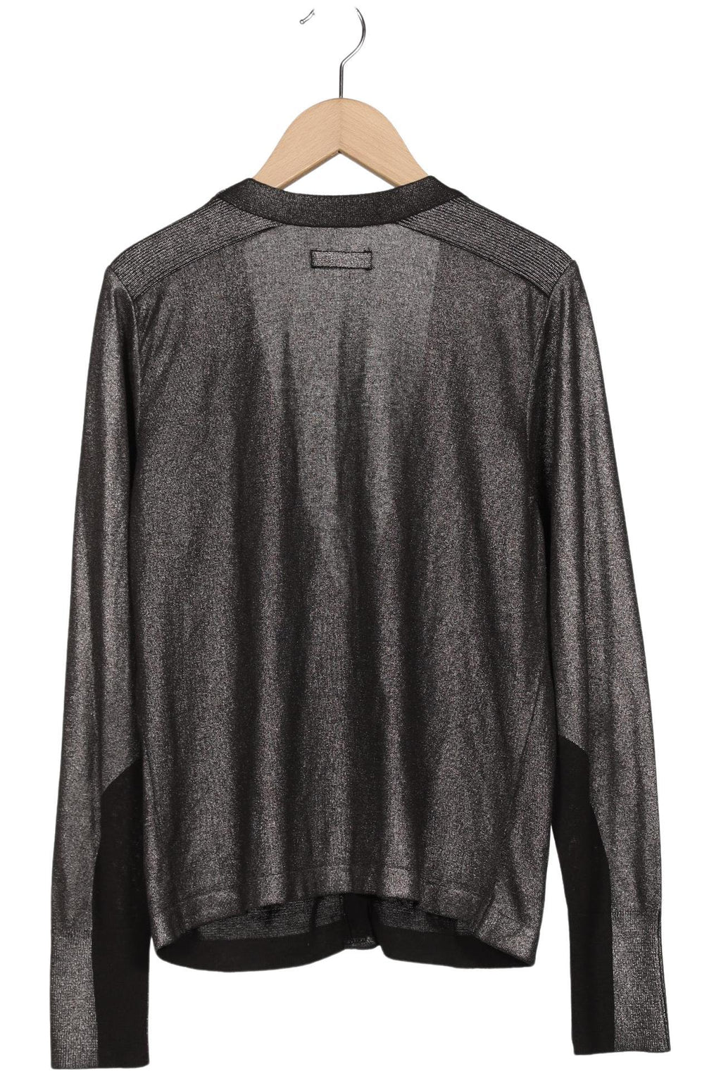Luisa Cerano Knit Cardigan Gray M 4