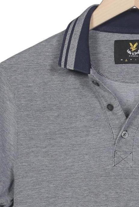 Lyle & Scott Polo Shirt Gray S Cotton 3