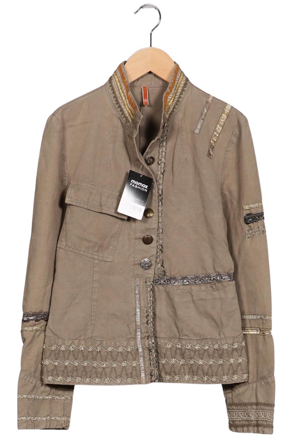 M. Grifoni Damen Jacke Beige Größe S 2