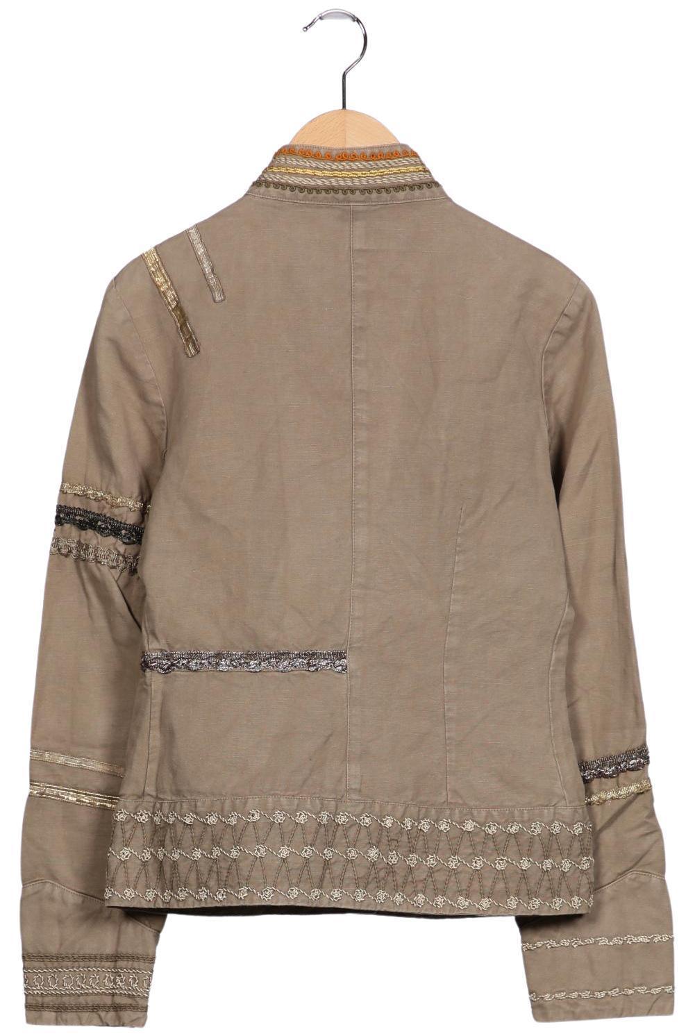 M. Grifoni Damen Jacke Beige Größe S 3