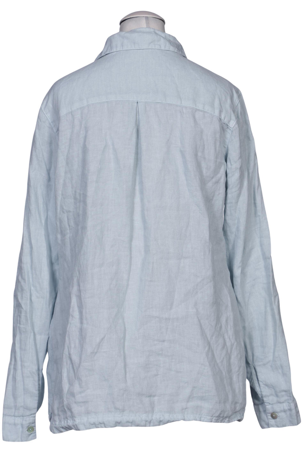 Maas Damen Bluse Hellblau EU 34 Leinen 3