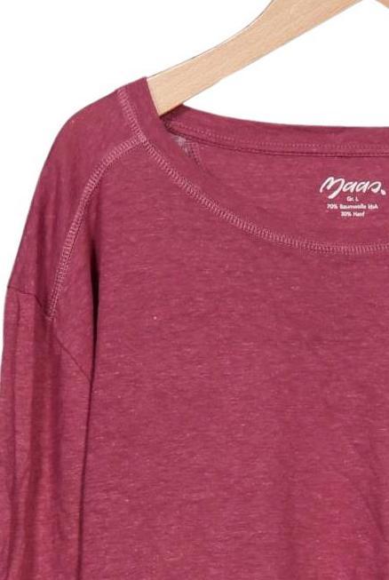 Maas Women Long Sleeve Shirt Bordeaux L 3