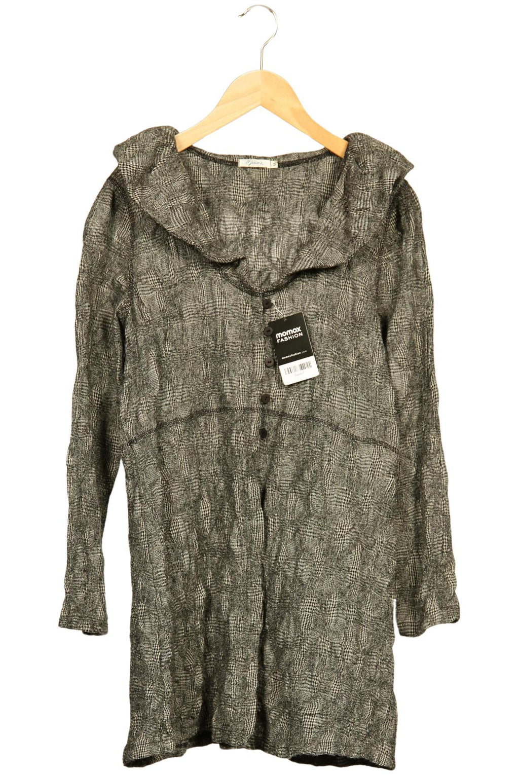 Maas Women's Cardigan Grey M Virgin Wool 2