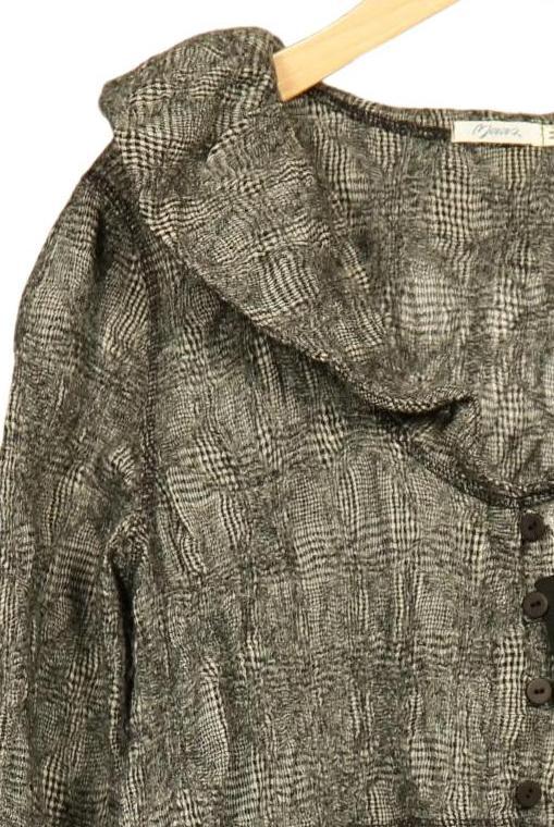 Maas Women's Cardigan Grey M Virgin Wool 4