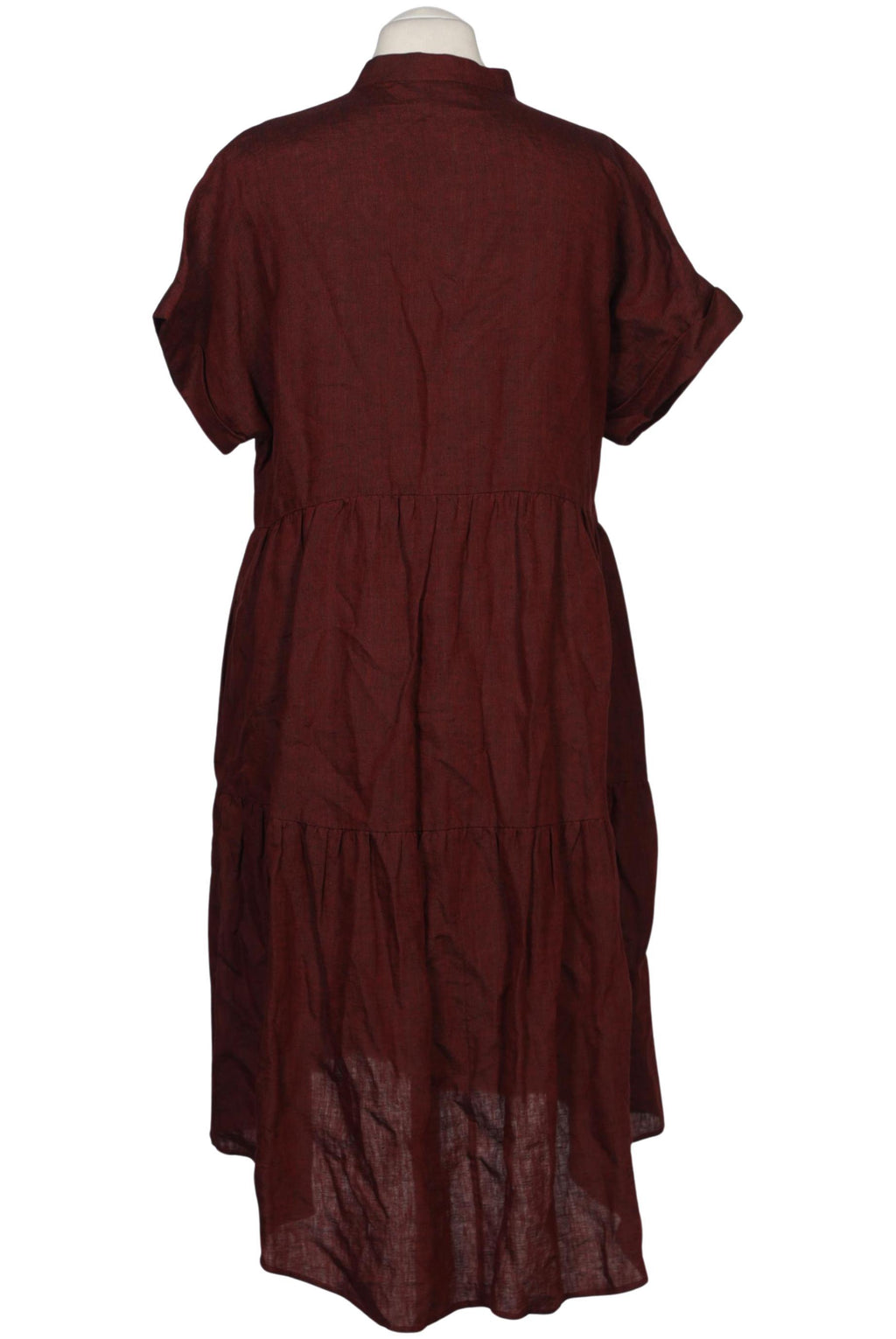 Madeleine Women Dress Bordeaux EU 42 Linen 3