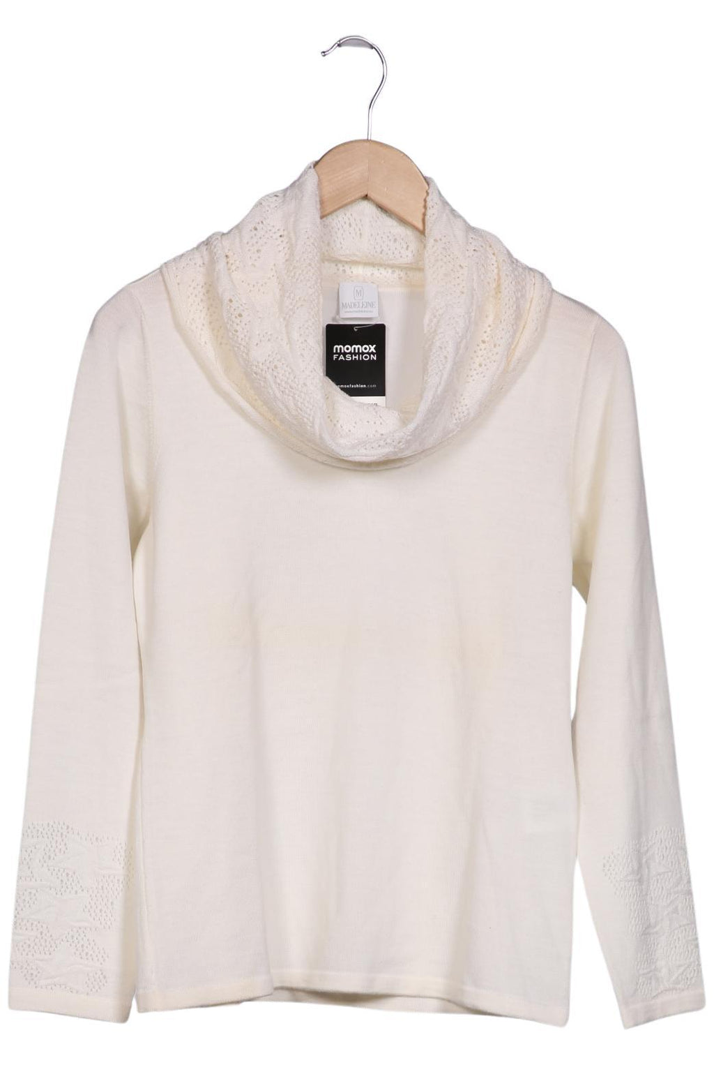 Madeleine Damen Pullover Cream White EU 36 Virgin Wool 2