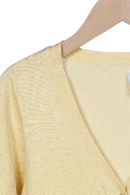 Madeleine Women's Knit Cardigan Yellow EU 34 7