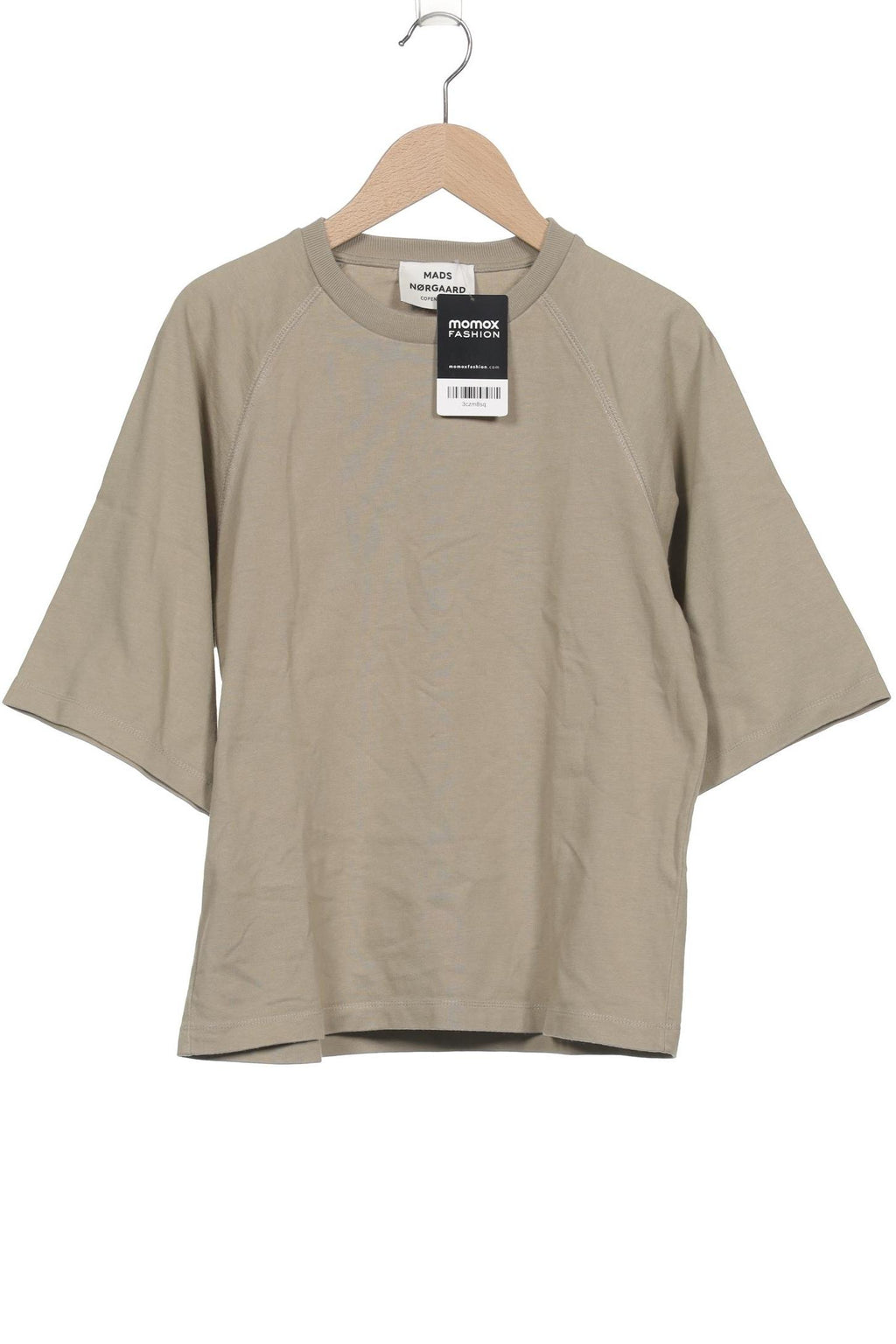 Mads Norgaard Damen T-Shirt Grün XS Baumwolle 4