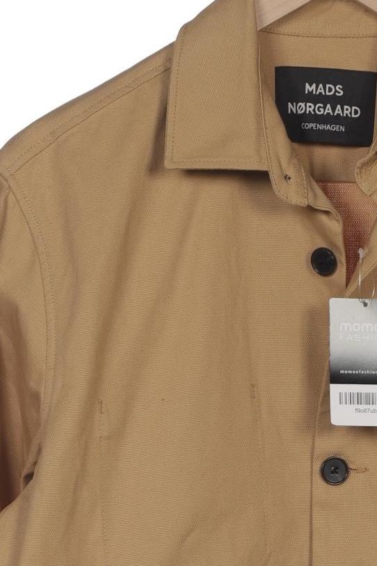 Mads Nørgaard Men Jacket Beige M Cotton 6