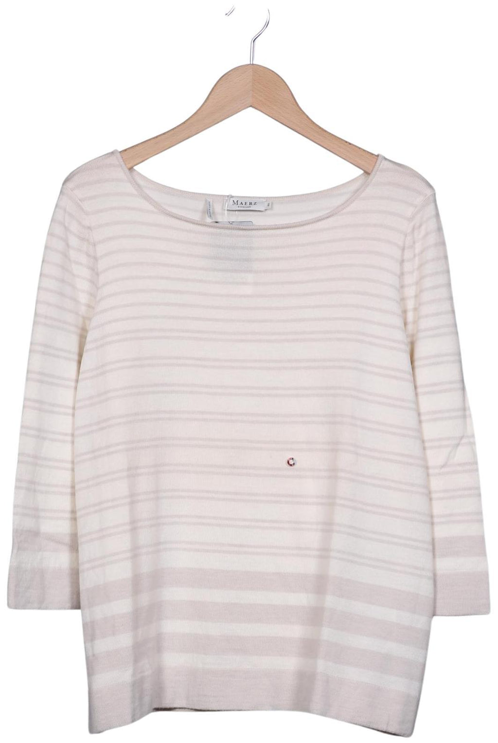 Maerz Women's Sweater Cream White EU 48 Merino 2