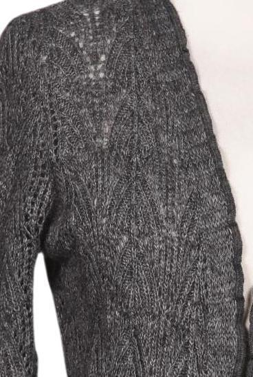 Maerz Women's Knit Cardigan Gray EU 38 4