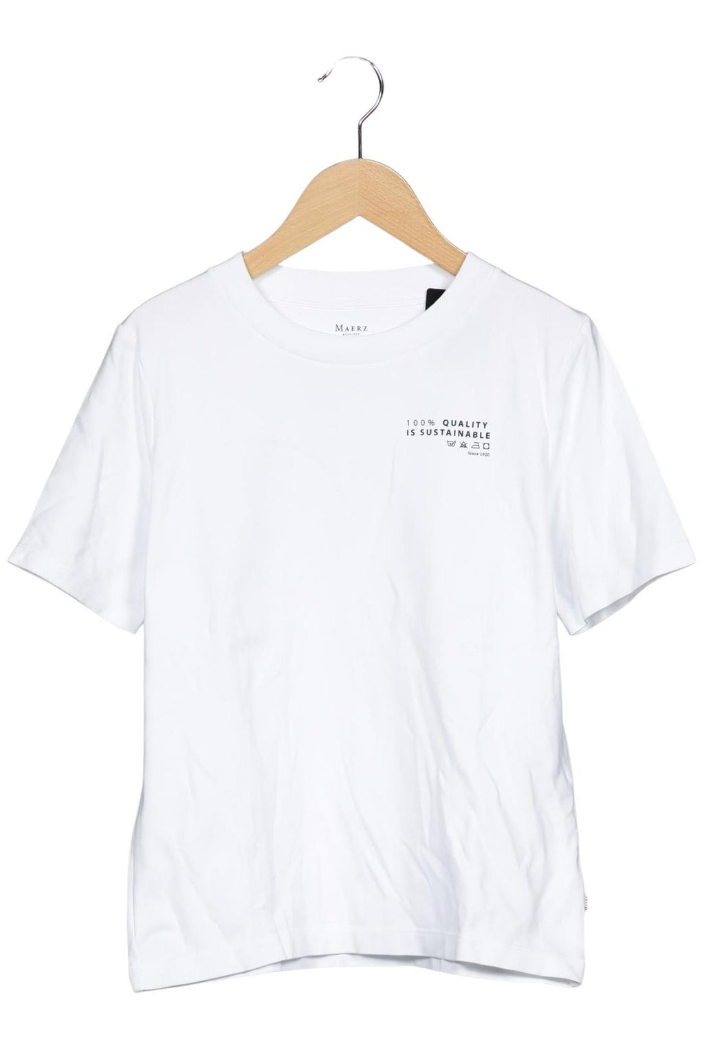Maerz Women T-Shirt White EU 36 4