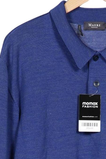 Maerz Herren Pullover Blau EU 58 Merino 4