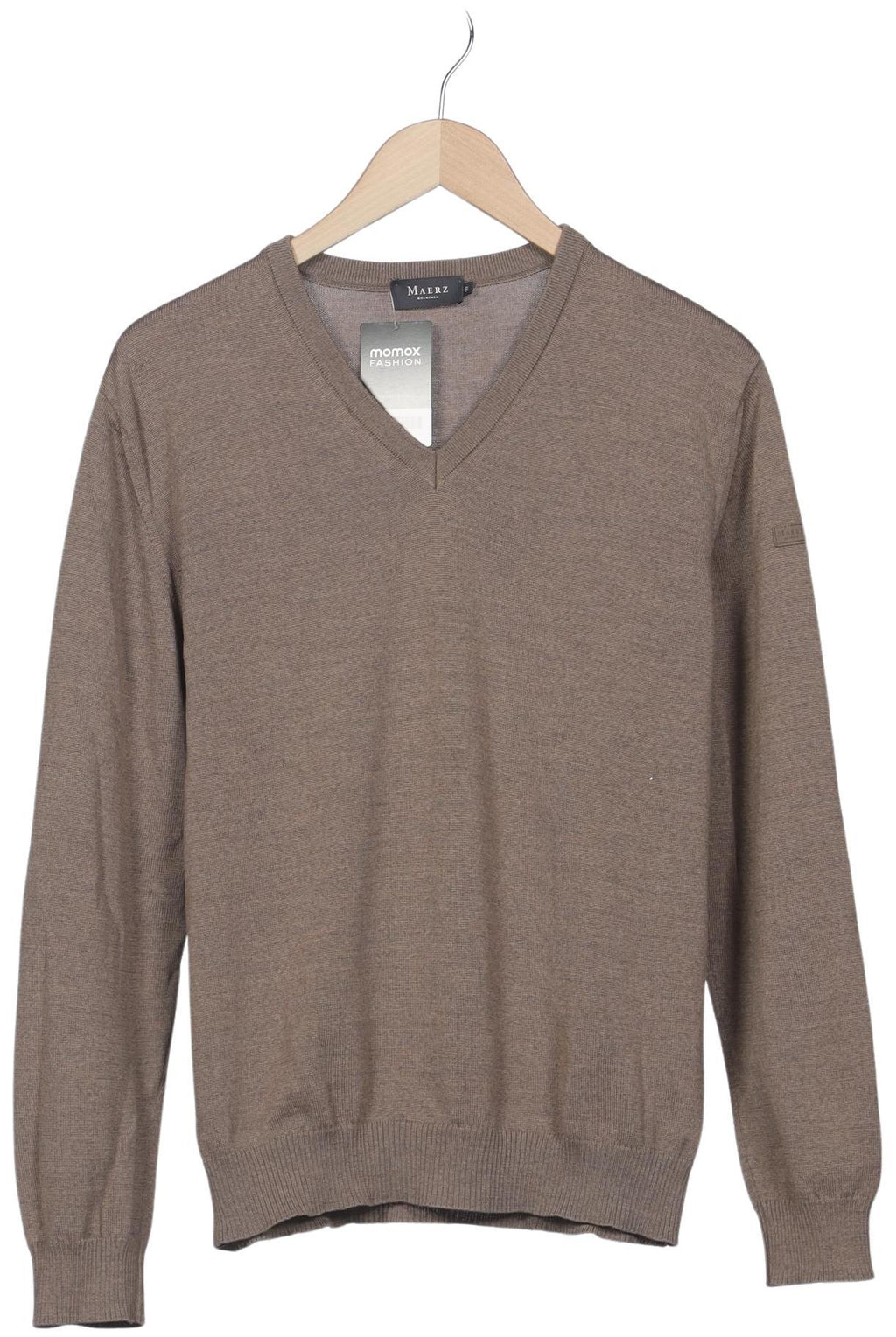 Maerz Pull Homme Marron EU 50 Laine Vierge 4
