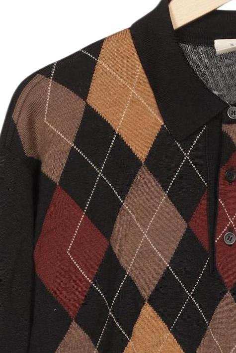 Maerz Men's Sweater Multicolored EU 54 Merino 8