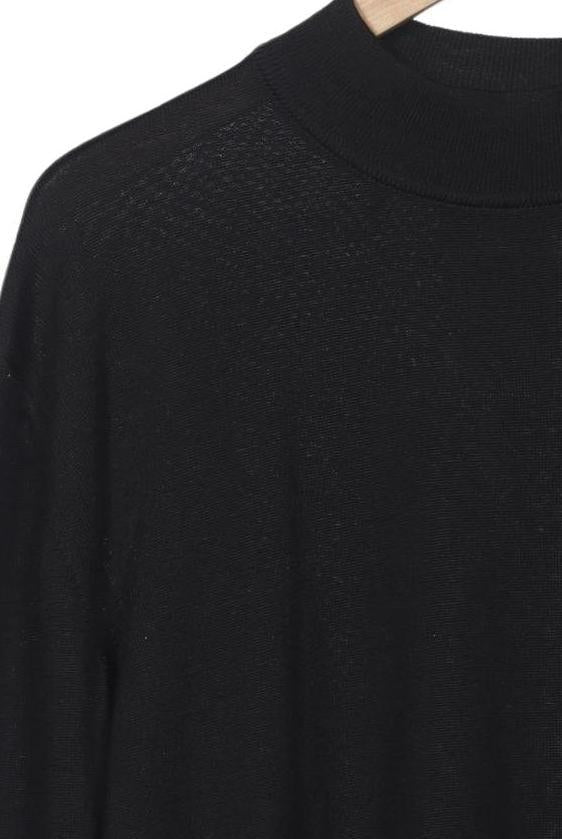 Maerz Men's Sweater Black EU 64 Virgin Wool Second Hand 4
