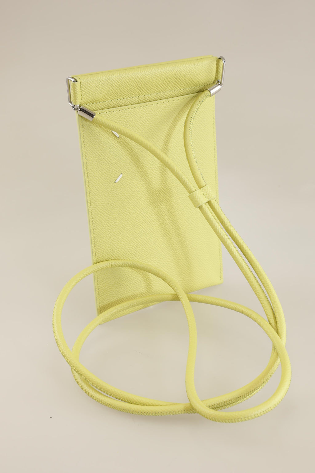 Maison Margiela Small Handbag Yellow Leather 6