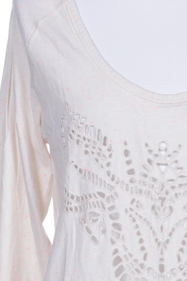 Maison Scotch Long Sleeve Shirt Cream White Size XS 6