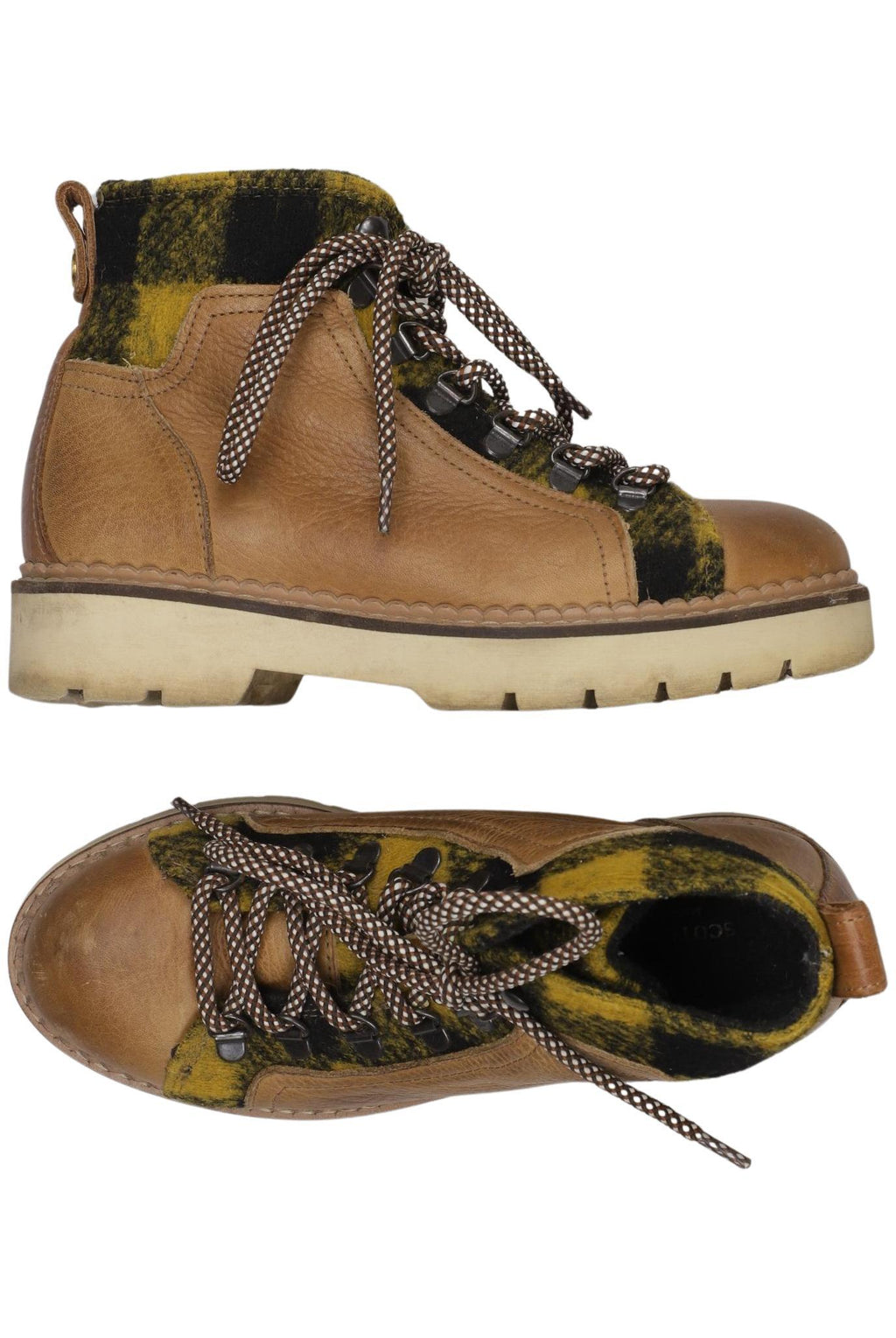 Maison Scotch Women's Ankle Boot Multicolored EU 36 Leather 2