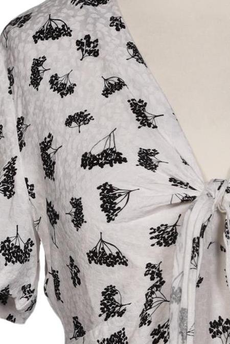 Maje Damen Bluse Weiß/M 4