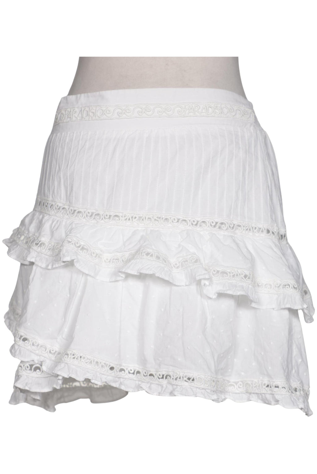 Maje Women Skirt White EU 36 2