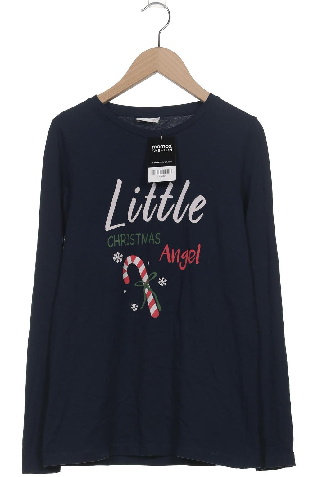 Mama Licious Long Sleeve Shirt Navy Size S 5