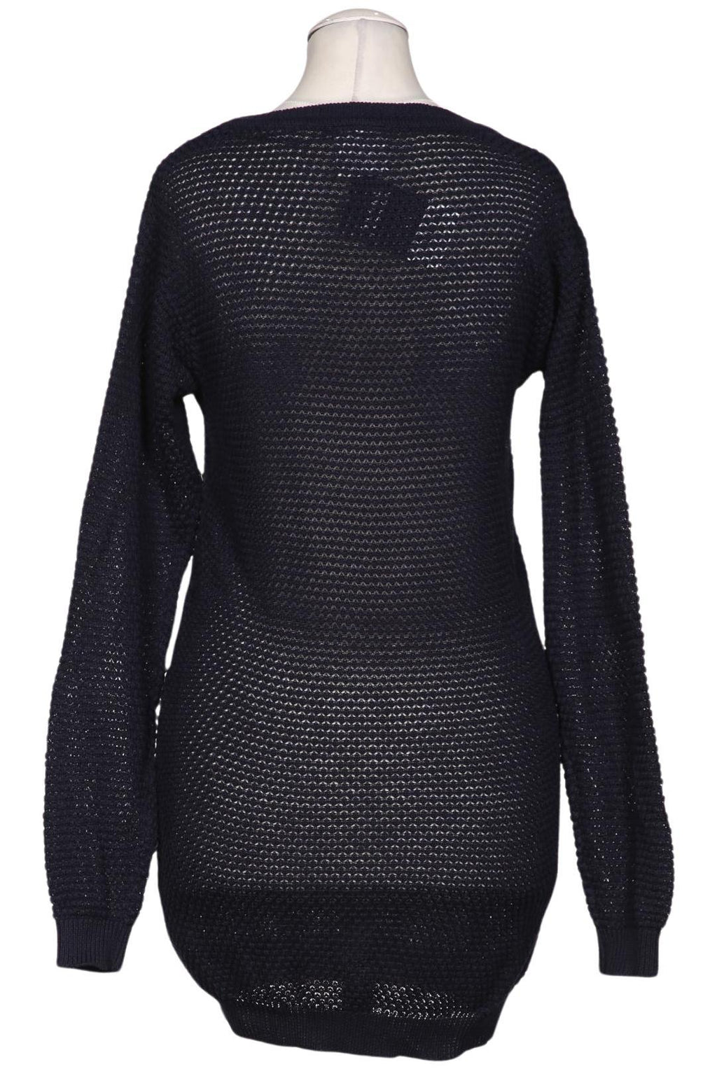 Mama Licious Women's Sweater Navy Blue Size S 3