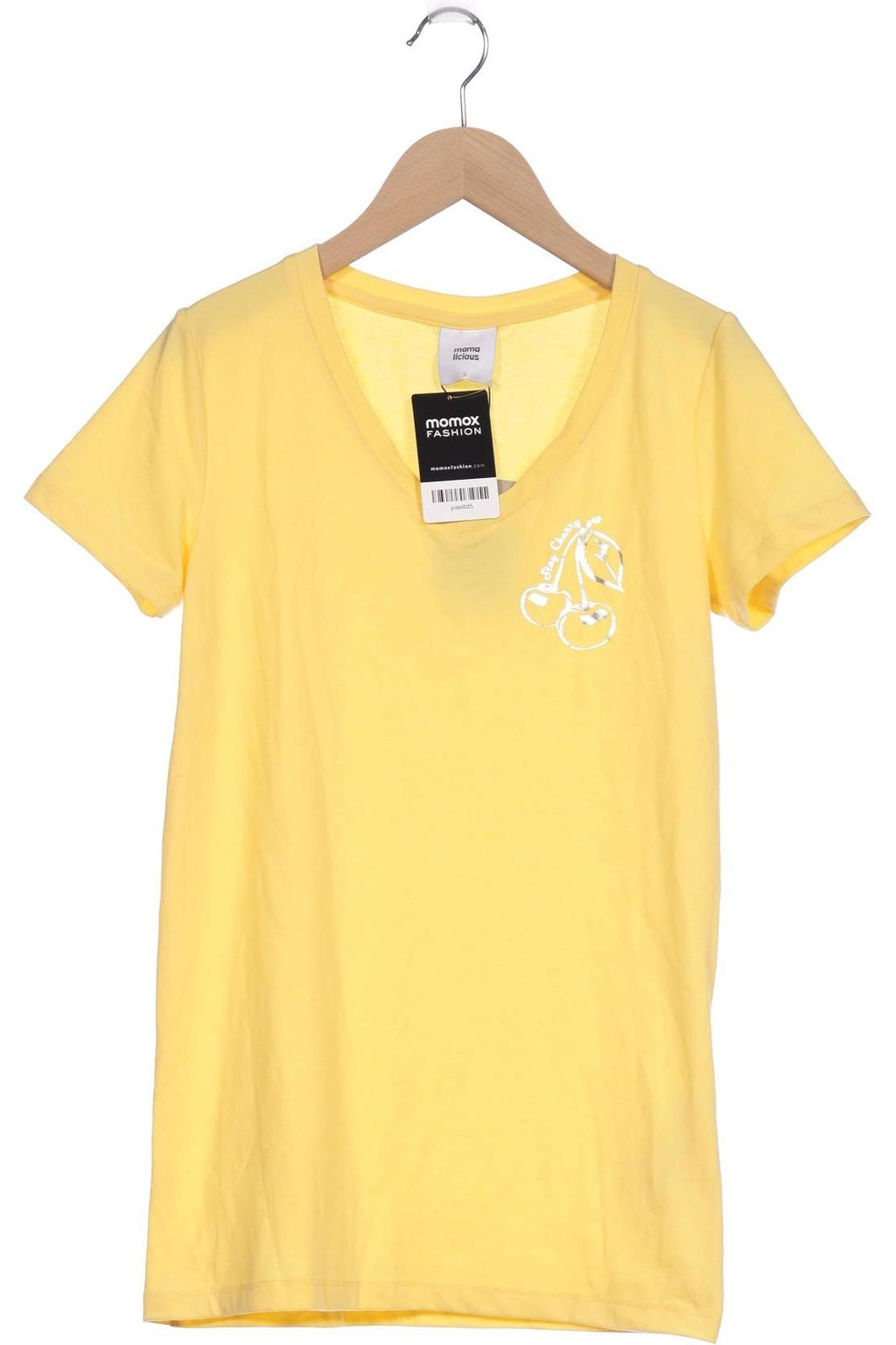 Mama Licious T-Shirt Yellow Size S 3