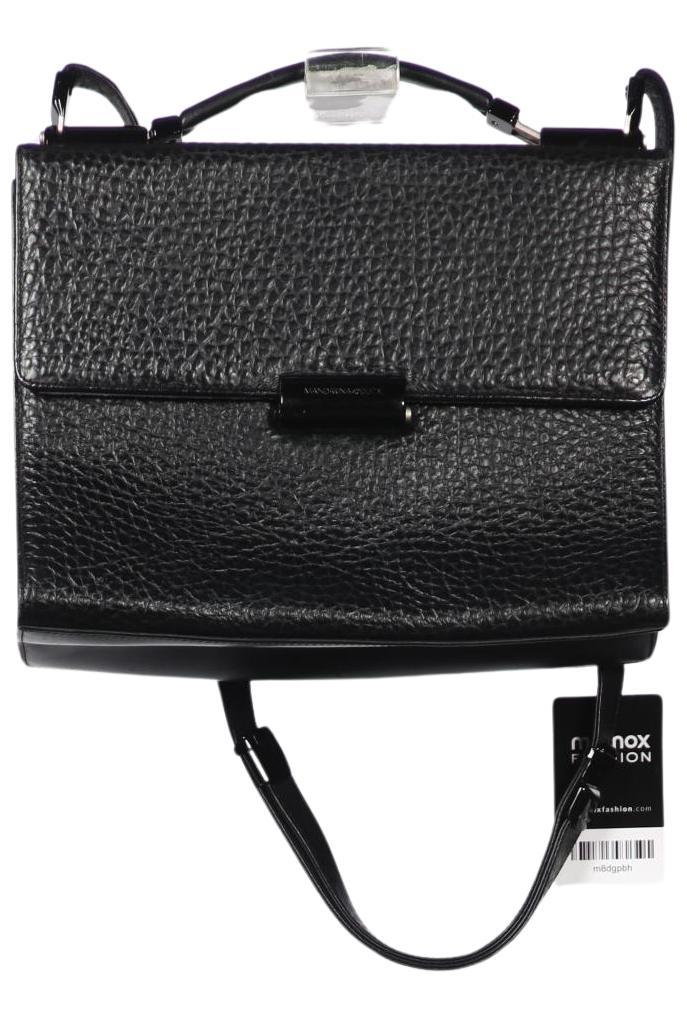 Mandarina Duck Small Leather Handbag Black 2