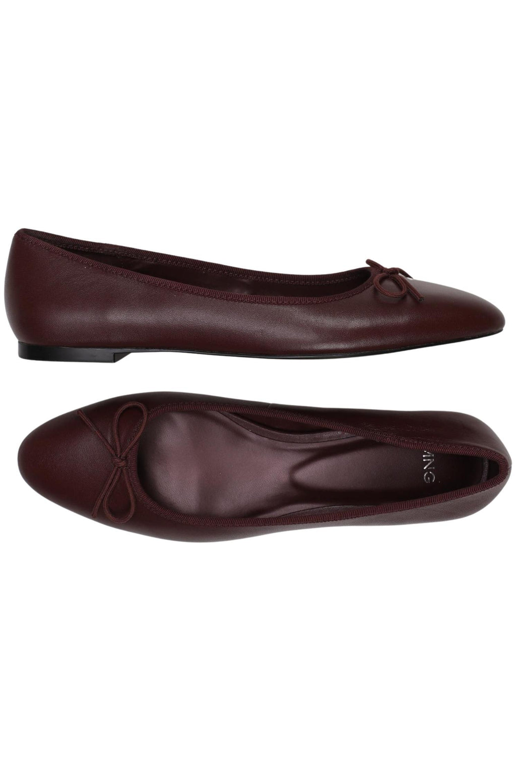 Mango Ballerines Femme Bordeaux EU 37 4
